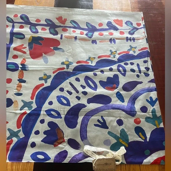 NATURAL LIFE Multicolor Tapestry with Fringe - Picture 3 of 5